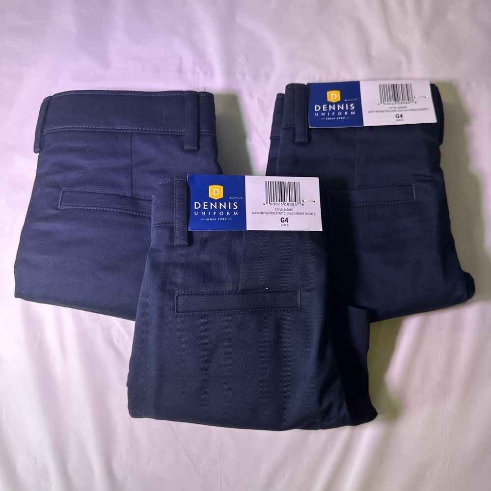 Dennis Kids Navy Blue Shorts